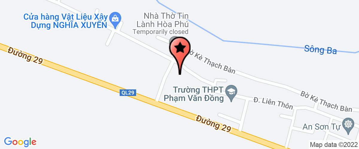 Bản đồ đến địa chỉ Doanh Nghiệp Tư Nhân Kinh Doanh Dịch Vụ Phú Sơn - Tây Hòa
