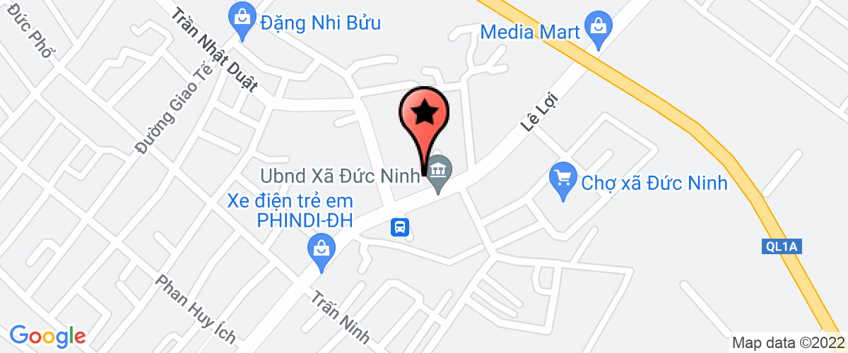 Map to An Phú Vina Limited Company