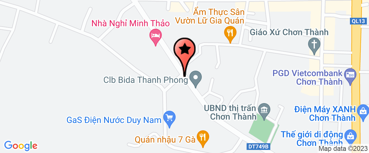 Bản đồ đến địa chỉ Công Ty TNHH Ngọc Chơn Thành