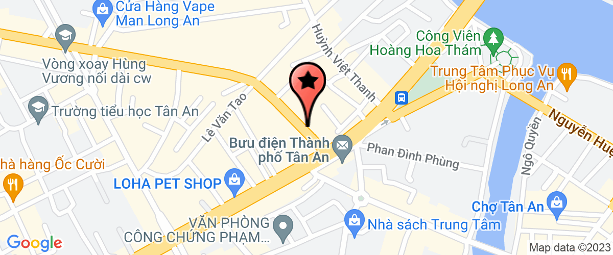 Bản đồ đến địa chỉ Công Ty TNHH Thương Mại Dịch Vụ Ngọc Cẩm