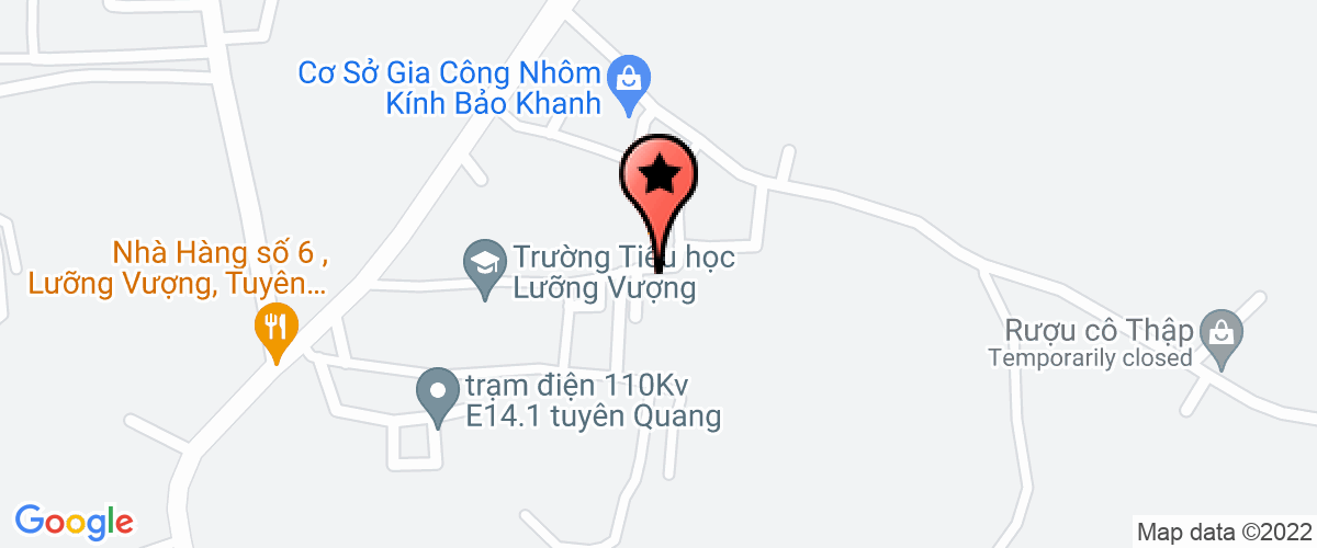 Bản đồ đến địa chỉ Công Ty Trách Nhiệm Hữu Hạn Đầu Tư Xây Dựng Và Sản Xuất Sơn Huy