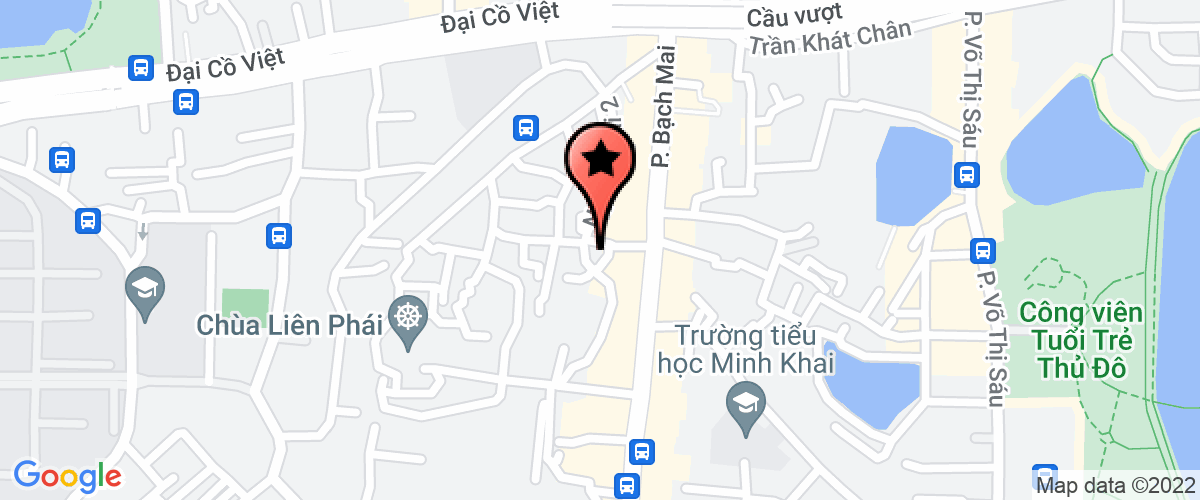 Map to Thuy Dat Trading and Investment Company Limited