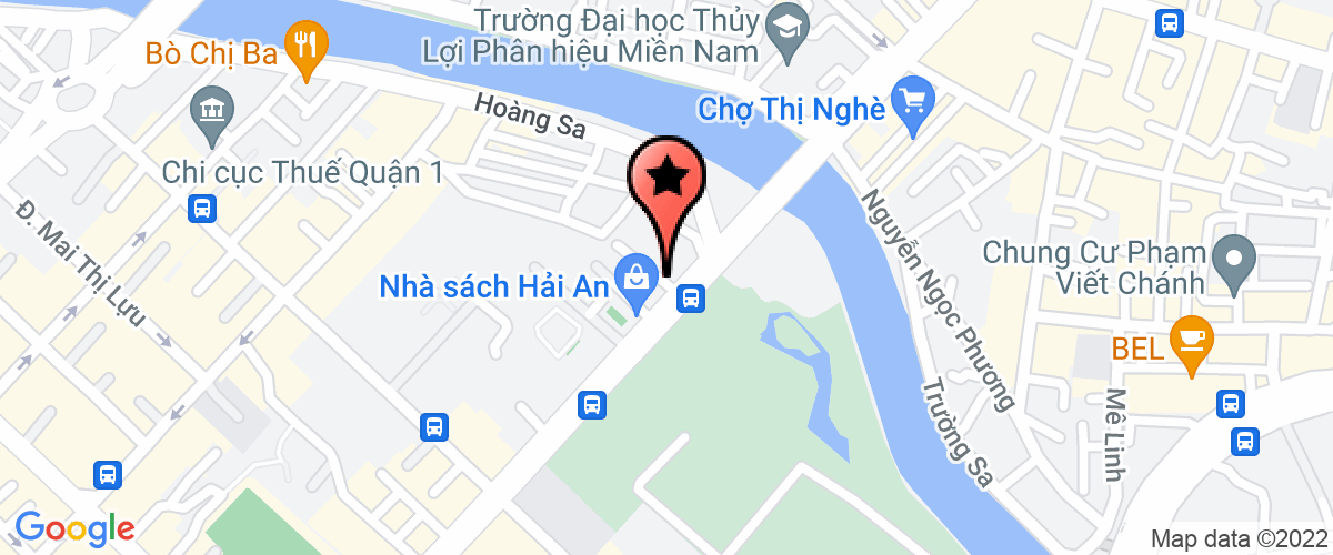 Map to Hung Dong Investment Sevice Trading Company Limited
