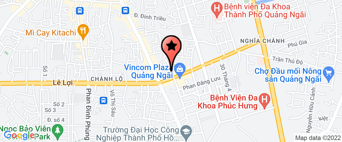 Bản đồ đến địa chỉ Công Ty TNHH Ngọc Sương