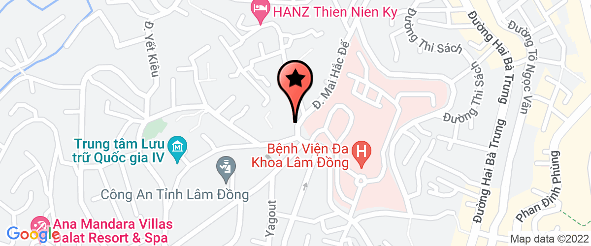 Bản đồ đến địa chỉ Công Ty TNHH Bất Động Sản Đà Lạt Homes