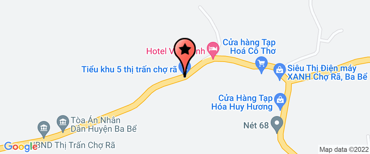Bản đồ đến địa chỉ Văn phòng HĐND và UBND huyện Ba Bể