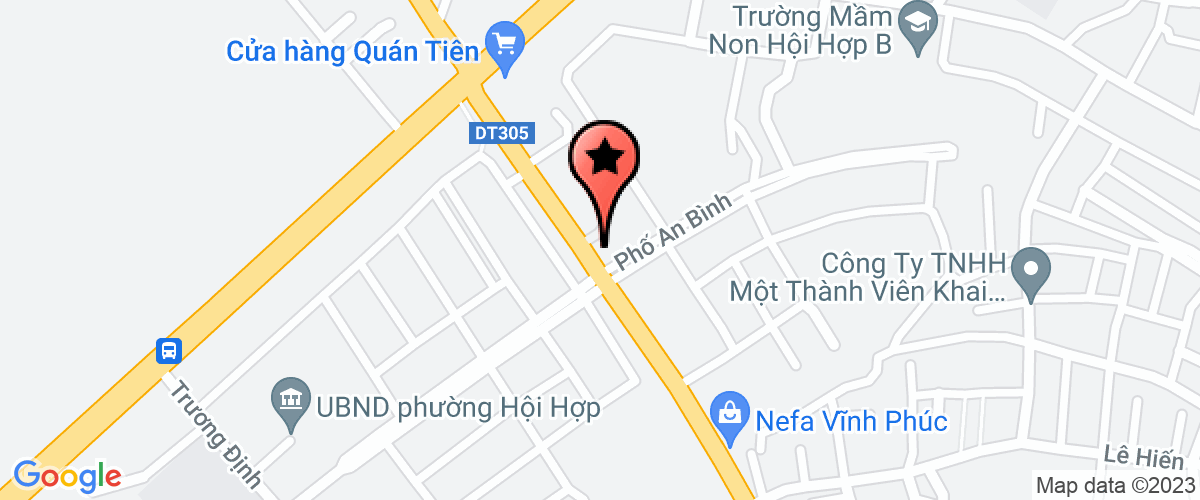 Map to Nhat Anh Construction and Consulting Company Limited