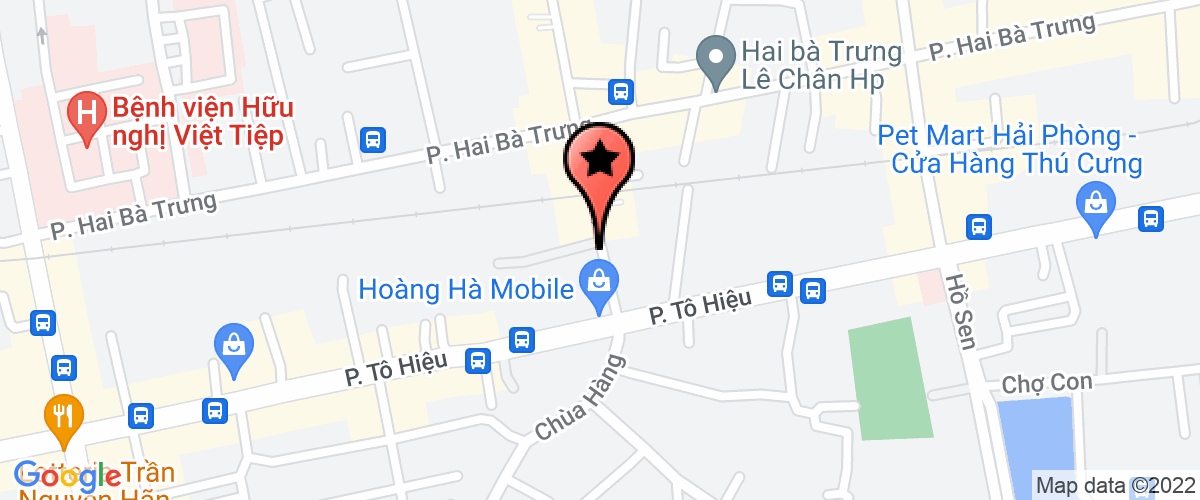Map to Linh Mi Xinh Company Limited