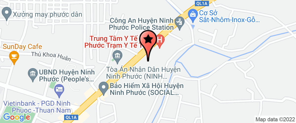 Bản đồ đến địa chỉ Hội Chữ thập đỏ huyện Ninh Phước