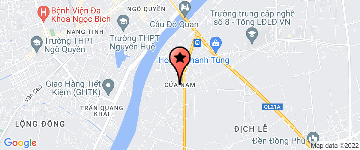 Map to Nam Đinh Investment Promotion Company Limited