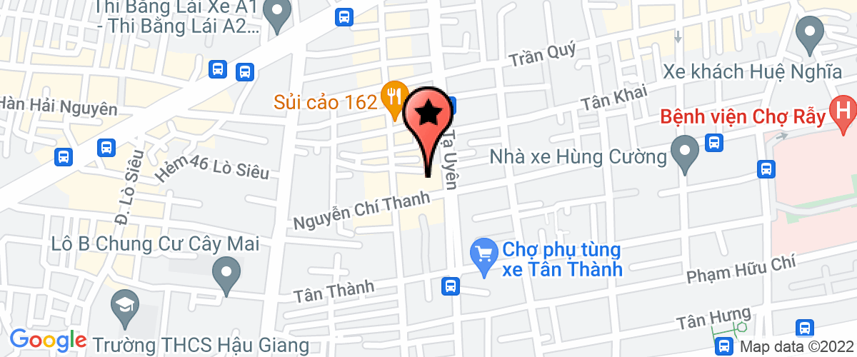 Bản đồ đến địa chỉ Công Ty TNHH Trung Tâm Da Liễu - Thẩm Mỹ Phú Đức