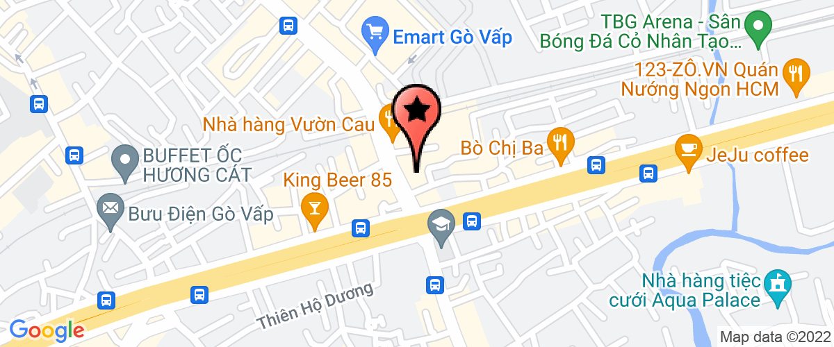 Map to Quang Huan Trading and Service Company Limited