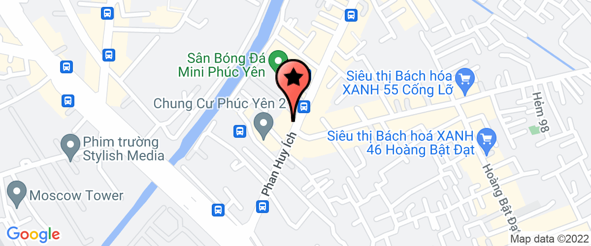 Map to Lam Nghia Trung Company Limited