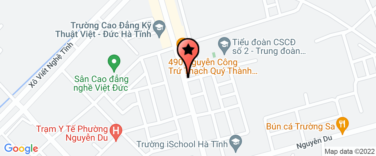 Bản đồ đến địa chỉ Công Ty TNHH Asv Hà Tĩnh
