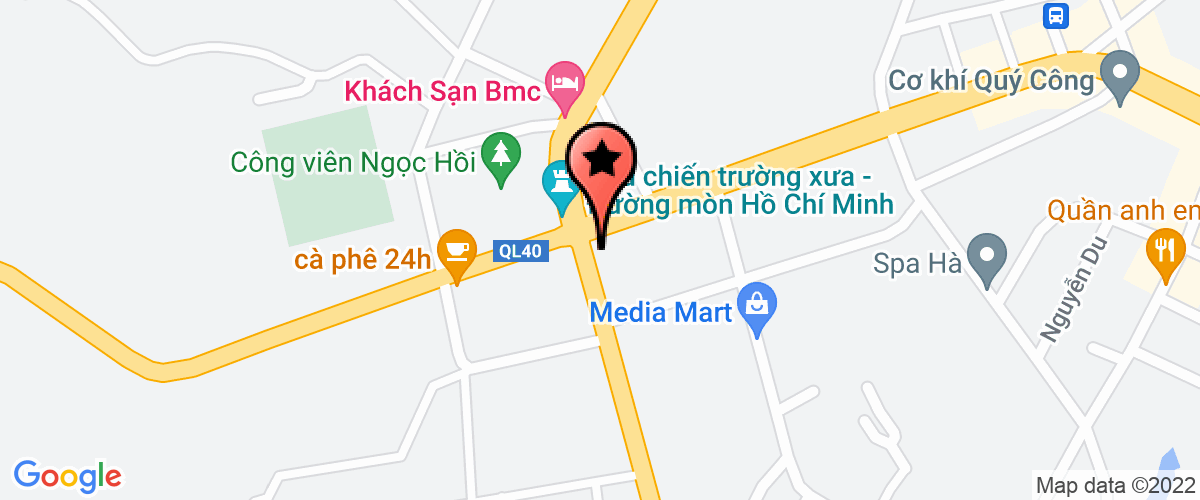 Bản đồ đến địa chỉ Công Ty TNHH Mai Lân Kon Tum