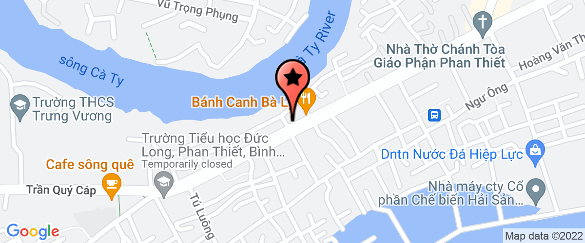 Bản đồ đến địa chỉ Công Ty TNHH Một Thành Viên Công Trình Đô Thị Phan Thiết