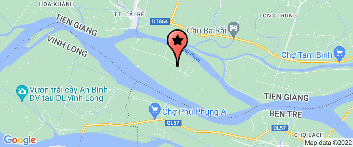 Bản đồ đến địa chỉ UBND Xã Tân Hội