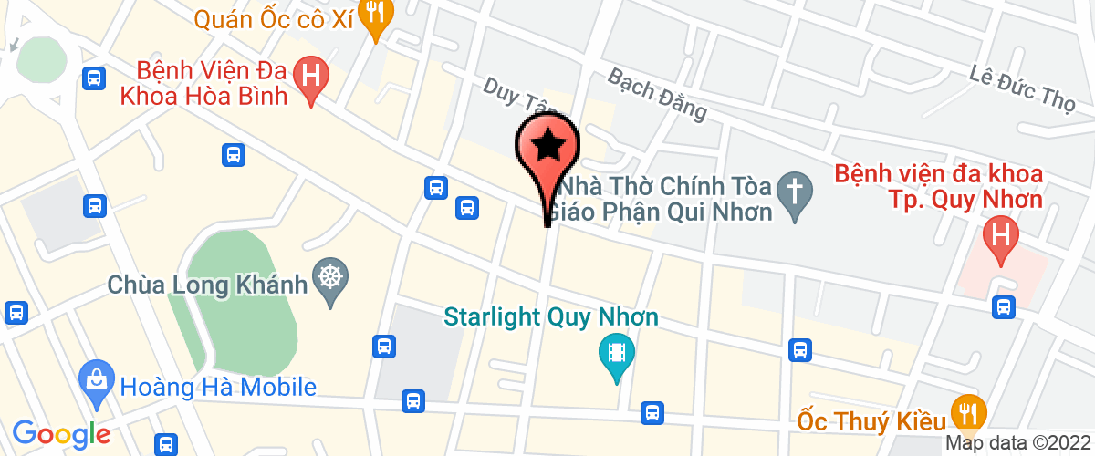 Bản đồ đến địa chỉ Công Ty Cổ Phần Khu Công Nghiệp Sài Gòn - Nhơn Hội