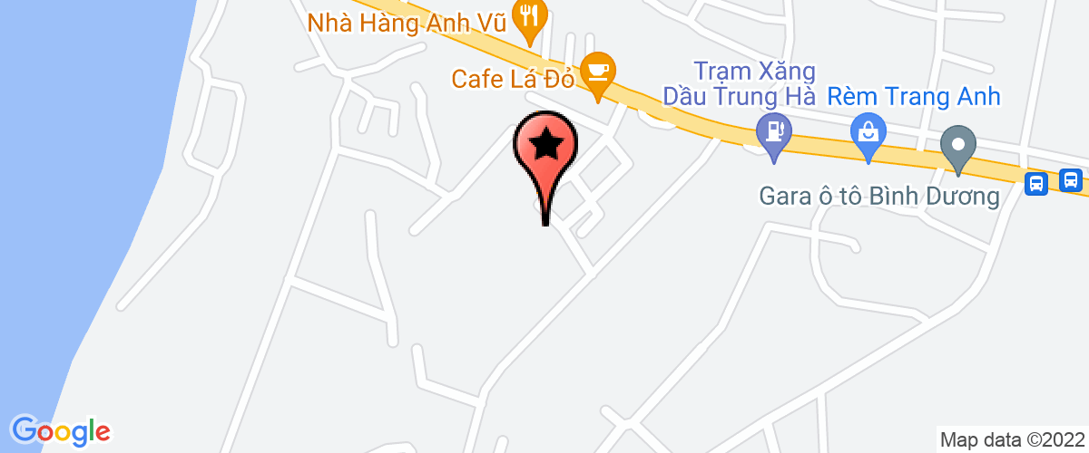 Map to Pavico Viet Nam Joint Stock Company