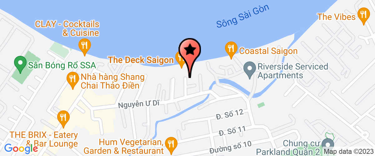 Map to Nam Nguyen Dang Company Limited