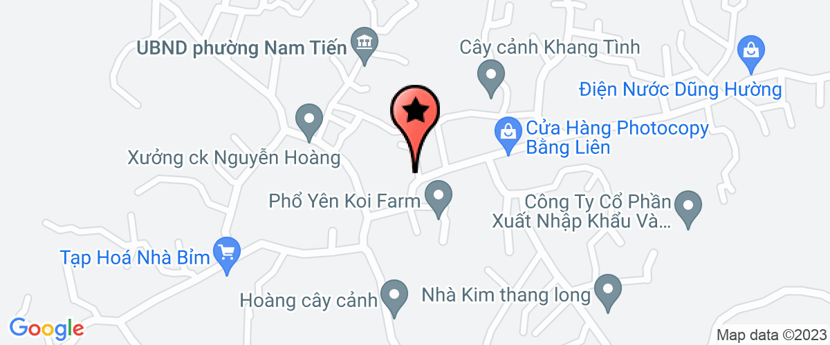 Bản đồ đến địa chỉ HTX dịch vụ điện Nam Tiến - xã Nam Tiến