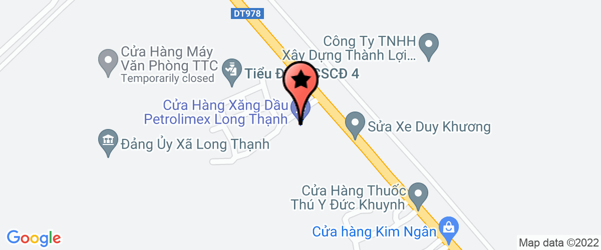Bản đồ đến địa chỉ Công Ty TNHH Vật Liệu Xây Dựng Trịnh Nuôi