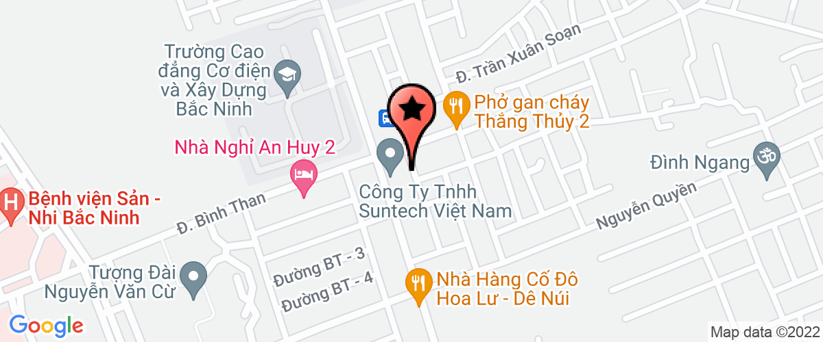 Map to Anh Quyen Medical Pharmaceutical Company Limited