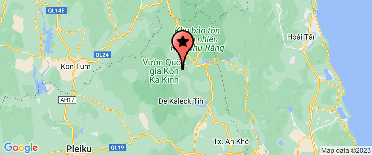 Bản đồ đến địa chỉ Trường PTDT bán trú THCS ĐăkRoong