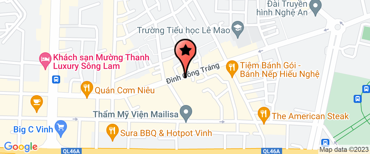 Map to Duy Minh Nhat Company Limited