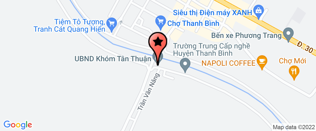 Bản đồ đến địa chỉ Doanh Nghiệp TN Ngân Giang Thanh Bình