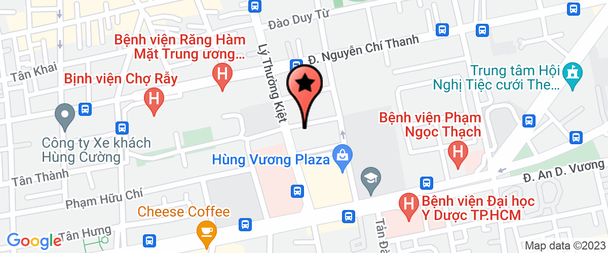 Bản đồ đến địa chỉ Công Ty TNHH Dịch Vụ Thương Mại Văn Phòng Phẩm Bích Ngọc