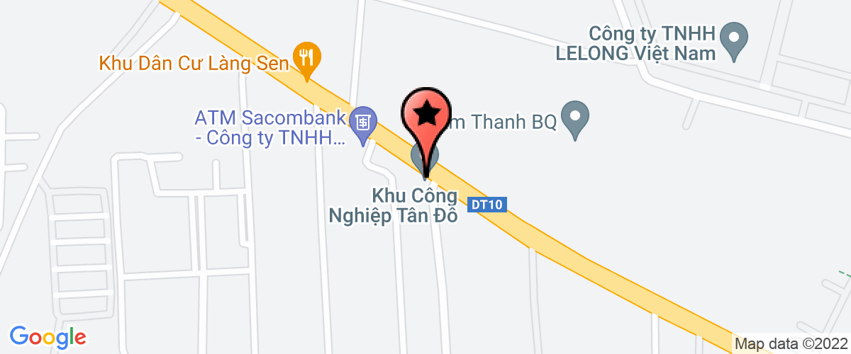 Map to Dong Khanh Textile Corporation