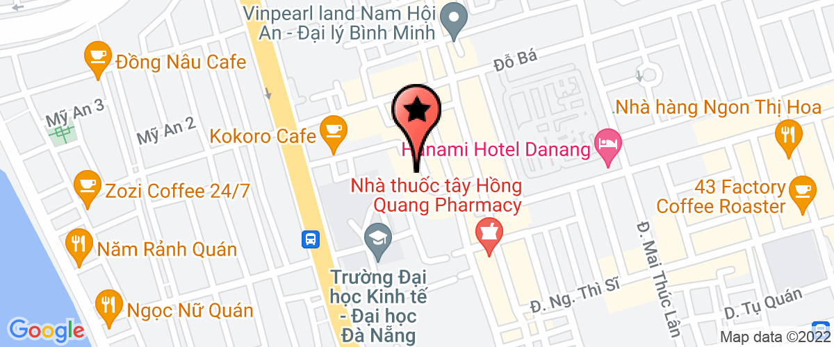 Map to I-Nex Vietnam Limitec Company