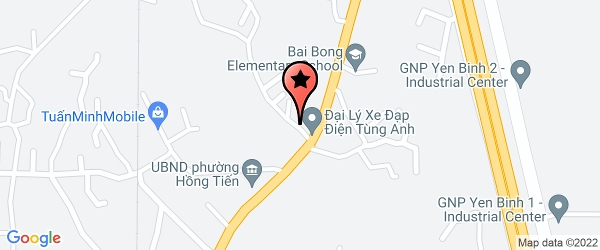 Bản đồ đến địa chỉ Công Ty TNHH Sản Xuất Cơ Khí Hiền Việt