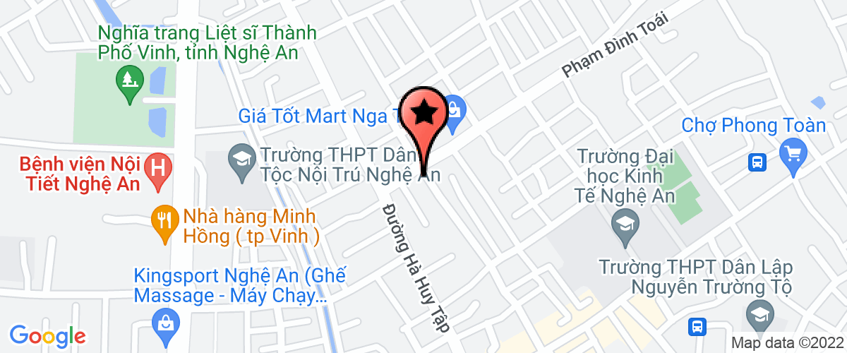 Bản đồ đến địa chỉ Công Ty TNHH Kế Toán Hoa Hướng Dương