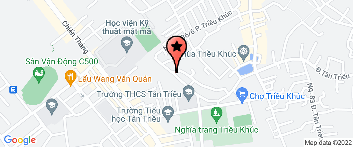 Map to An Tu Tam Fresh Food Joint Stock Company