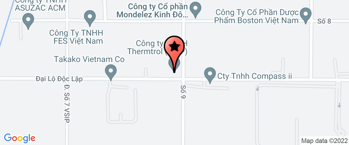 Bản đồ đến địa chỉ Công ty TNHH THERM - O - DISC (Việt Nam) (Nộp hộ thuế nhà thầu nước ngoài)