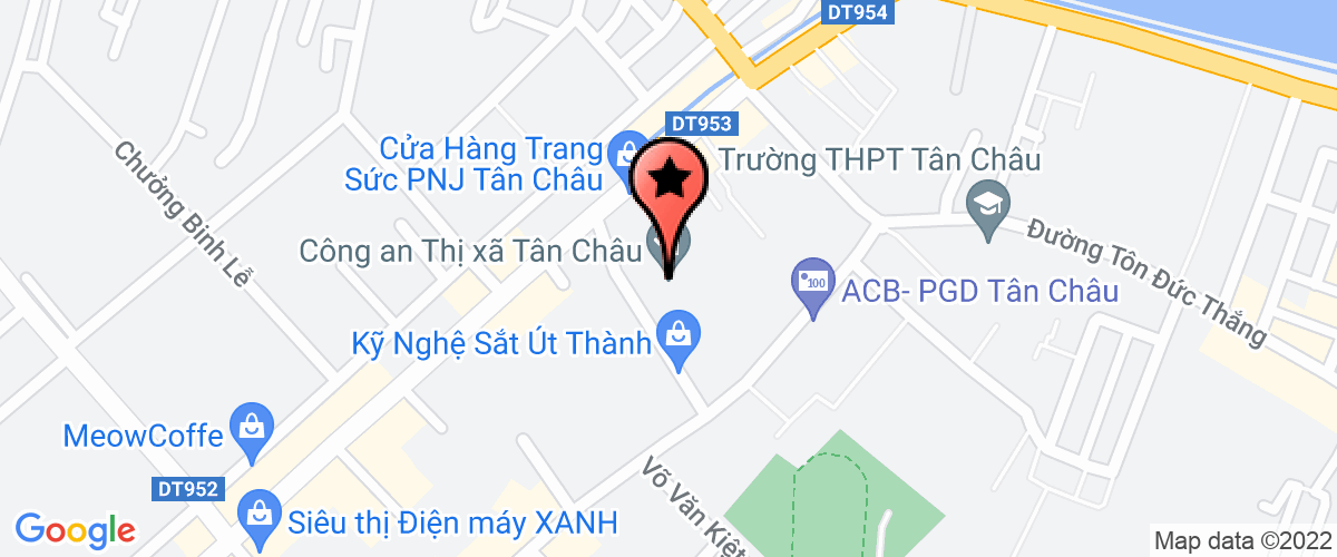 Bản đồ đến địa chỉ Công Ty TNHH Hòa Tài Tân Châu