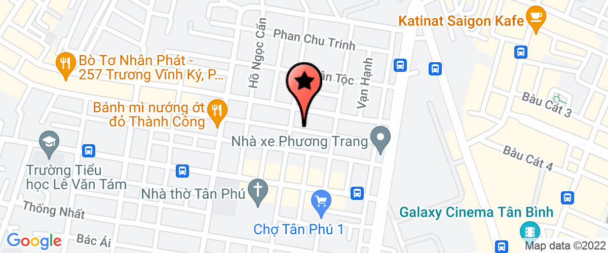 Bản đồ đến địa chỉ Công Ty TNHH Đầu Tư Thương Mại Phan Văn