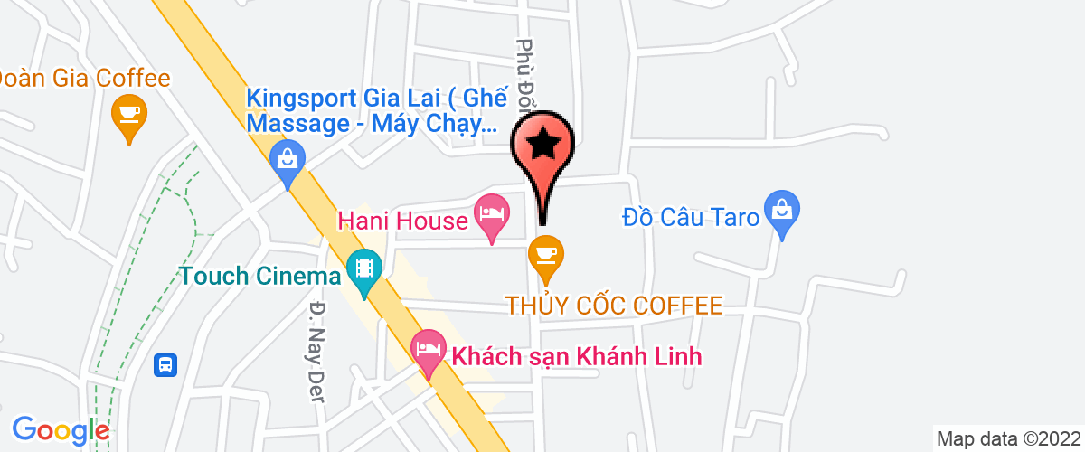 Map to Bao Tran Gia Lai Company Limited