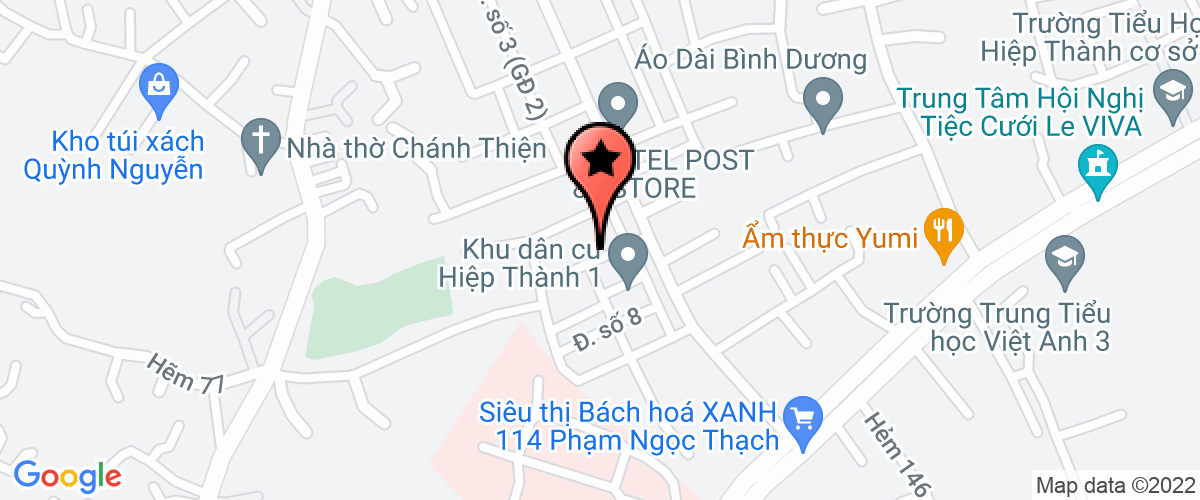 Map to The Herbs Viet Nam Company Limited