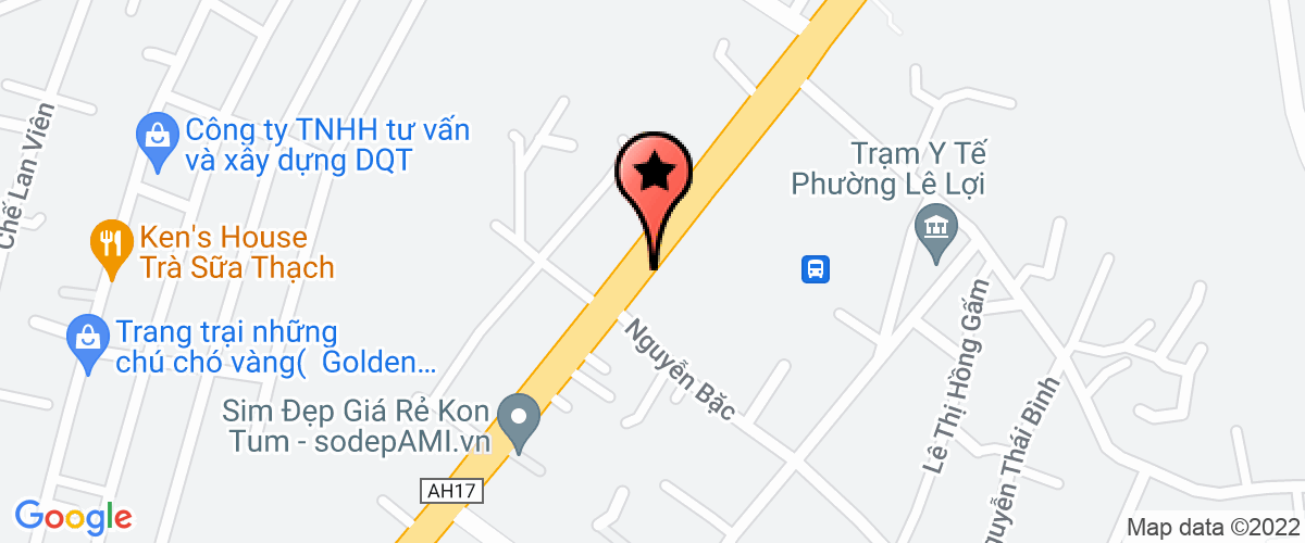 Bản đồ đến địa chỉ Phòng công chứng số II tỉnh Kon Tum