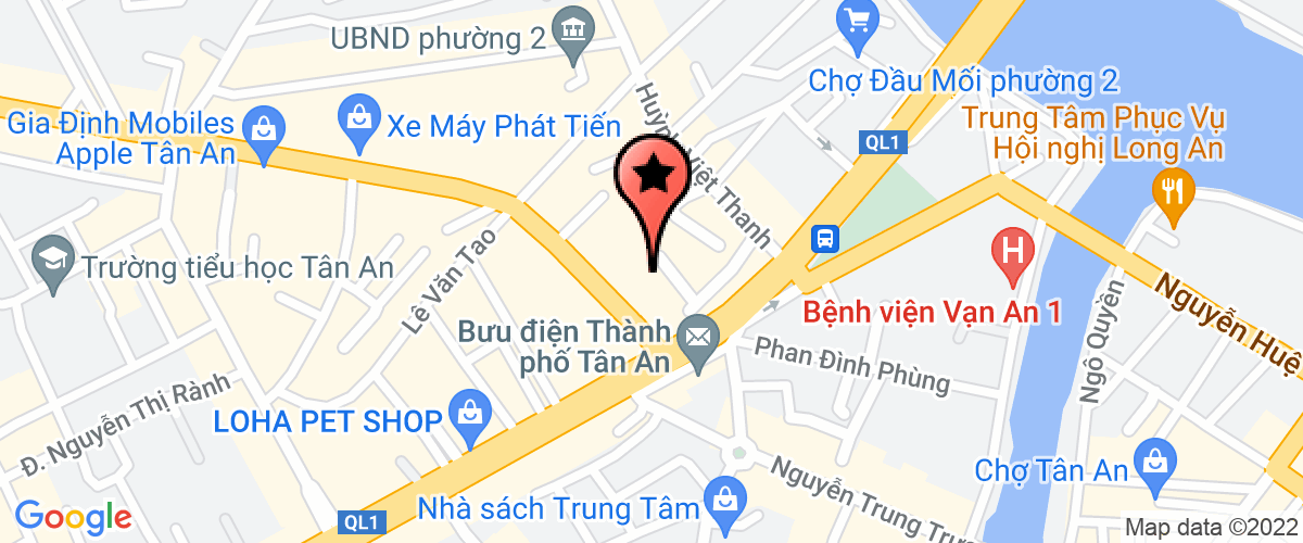 Bản đồ đến địa chỉ Công Ty TNHH Sản Xuất Thương Mại Dịch Vụ Vĩnh Thiên Lộc