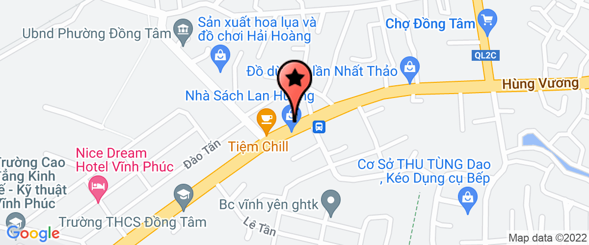 Map to Thuan Hoang Anh Service and Trading Company Limited