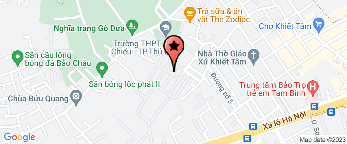Bản đồ đến địa chỉ Công Ty TNHH Sô Cô La Hưng Nam
