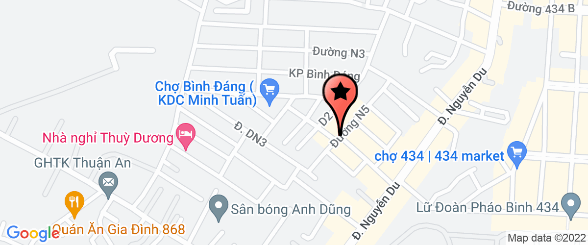 Bản đồ đến địa chỉ Công Ty TNHH Sơn Tison