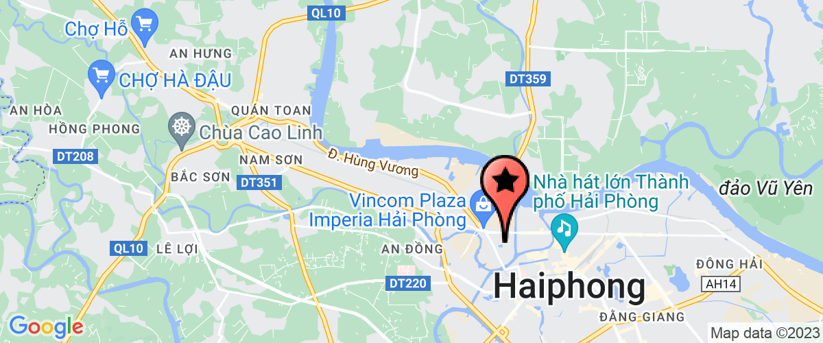 Map to Thao Nguyen Fashion Limited Company