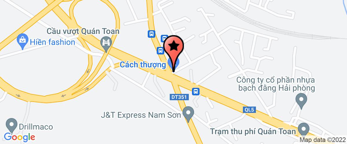 Map to Thanh Dat Inox Steel Trading Company Limited