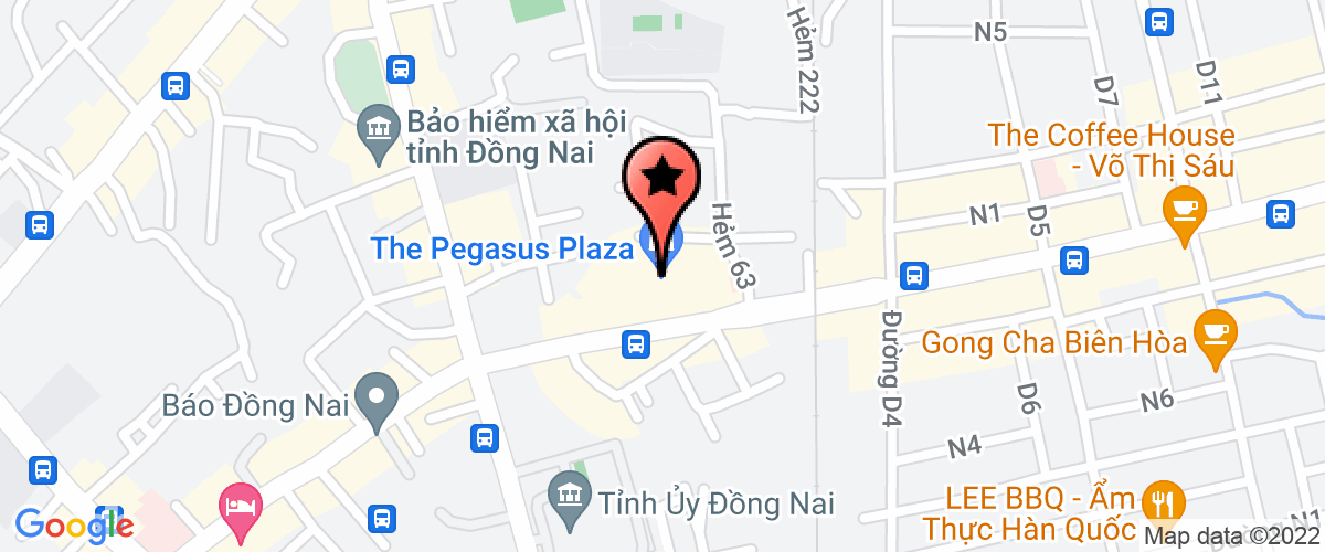 Map to Pensilia Dong Nai Company Limited