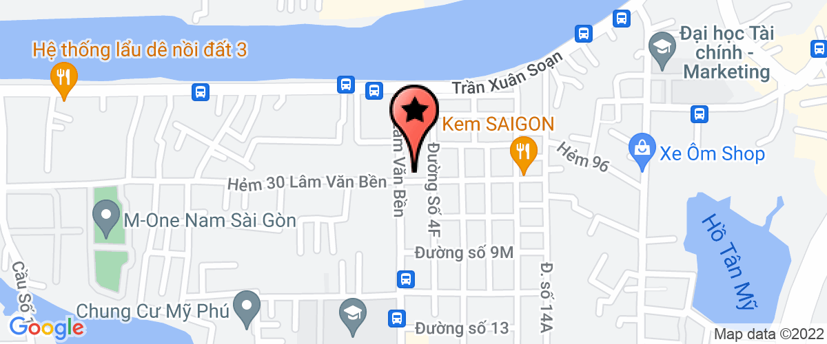 Map to Quang Anh Restaurant Company Limited